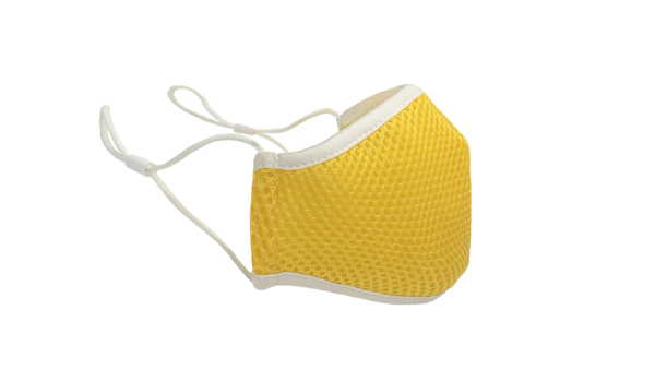 Adult face mask yellow